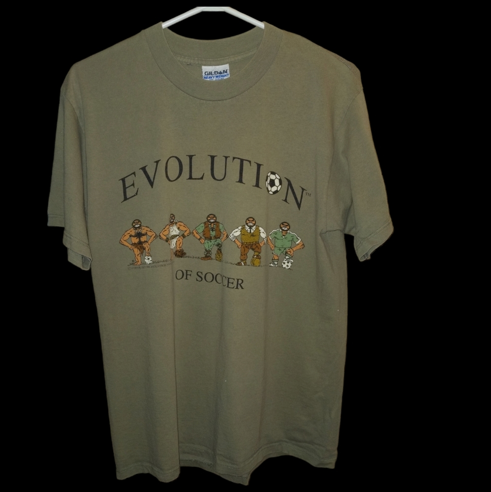 ❤️ Gildan History of Soccer Funny Tee Medium